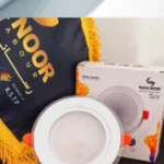 پنل دور شیشه ای 9 وات رسا نور آفتابی