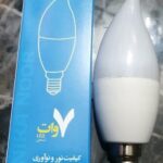لامپ اشکی 7 وات نیکا نور آفتابی